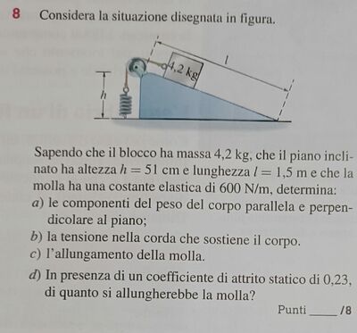 Esercizio di Fisica