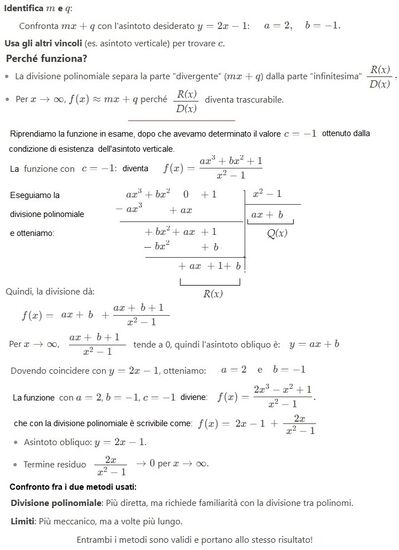 determinazione parametri a b c 2