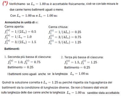 Calcolo lunghezza canna organo aperta 3