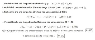 Lampadina difettosa