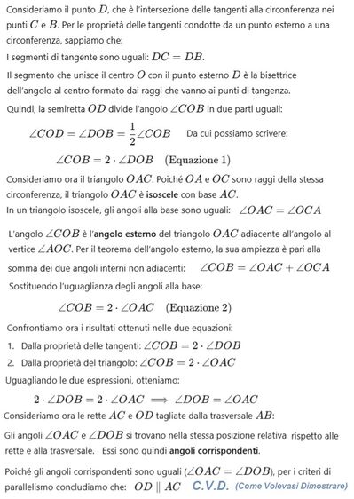 Dimostrazione parallelismo di segmenti 2