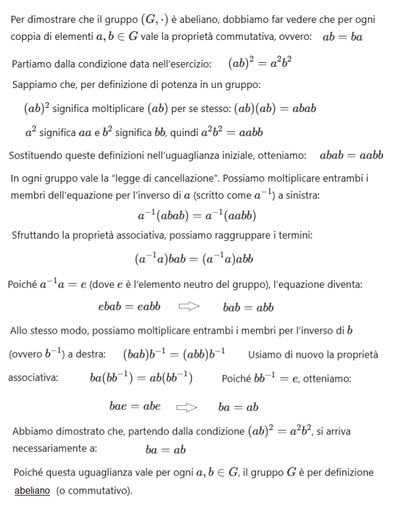 Gruppo abeliano