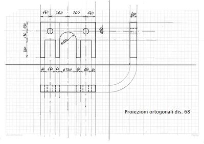 Proiezioni ortogonali dis. 68