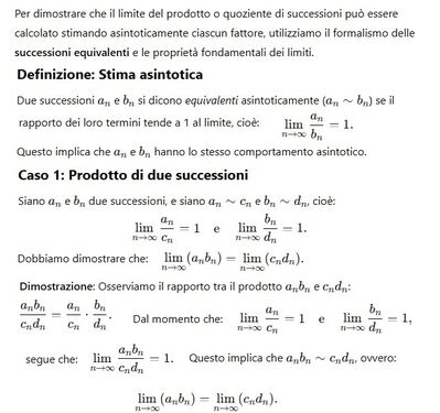 Limite prodotto e quoziente 1