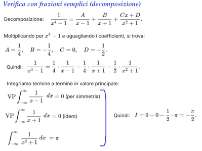 1312   Calcolo integrale con metodo dei residui 3