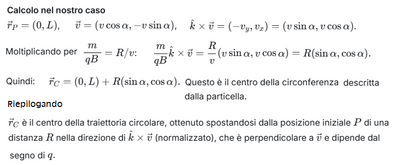 Particella carica in campo magnetico 2b 