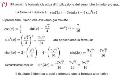 Area triangolo acutangolo noti i cateti 3
