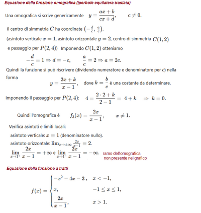Equazione funzione a tratti 3