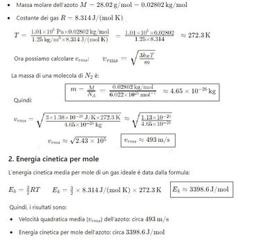 Velocità quadratica media 2