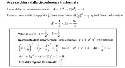 Omotetia e trasformazioni 3 