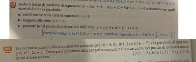 Problemi parabola 2