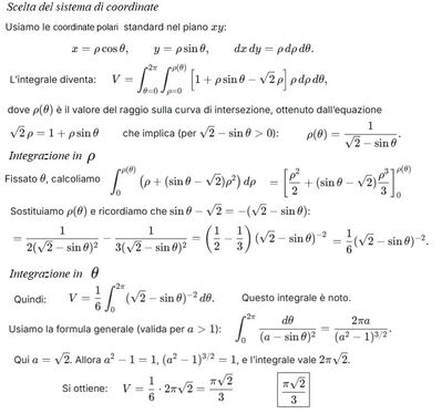 Volume tra cono e piano 2