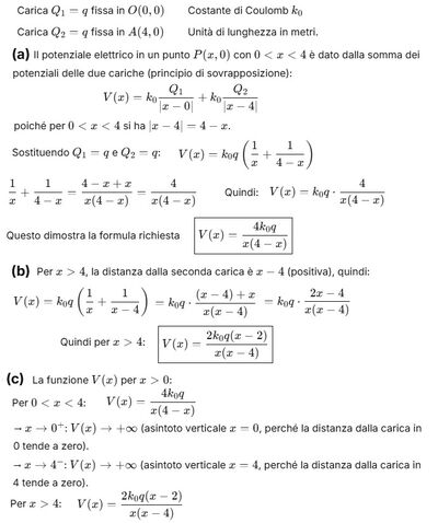 Dimostrazione sul potenziale 1