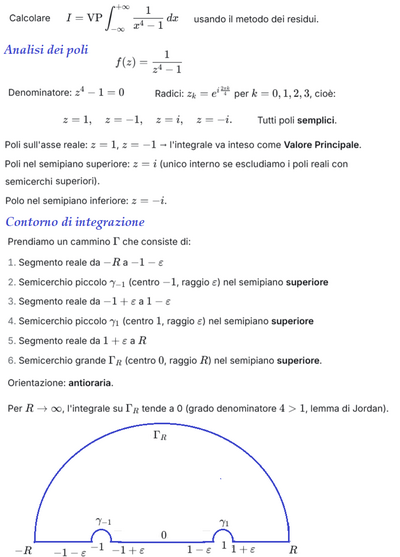 1312   Calcolo integrale con metodo dei residui 1