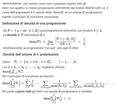 Teoria dei numeri 1
