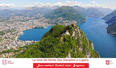 Buon weekend 8 maggio 2026 Monte San Salvatore Panoramica 