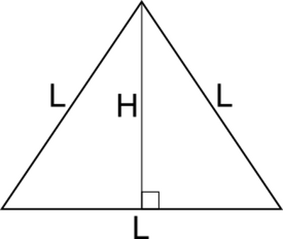 triangolo equilatero