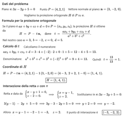 Soluzione problema in 3D