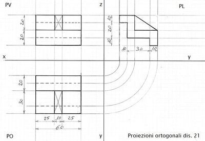 2 Proiezioni ortogonali dis. 21