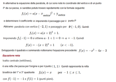 Equazione funzione a tratti 2