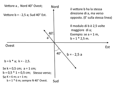vettore a