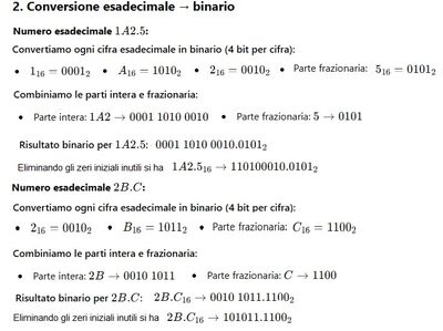 conversione ottale ed esadecimale 2