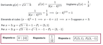 Esercizio 77 Solving Inverse Function Derivatives and Points 4 