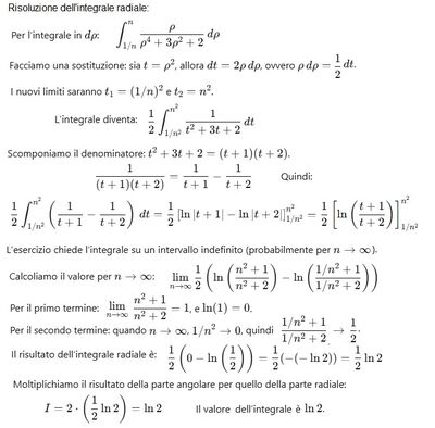 Integrale doppio su A indefinito 2