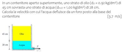 olio acqua