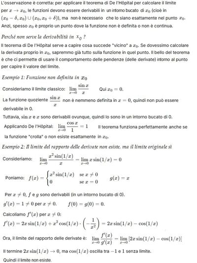 Applicabilità  limite con De L'Hopital 1 