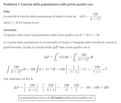 Crescita 2 ceppi di batteri 1