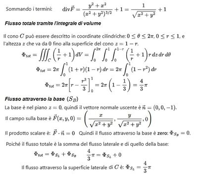 Flusso attraverso s.l. cono soluzione 2