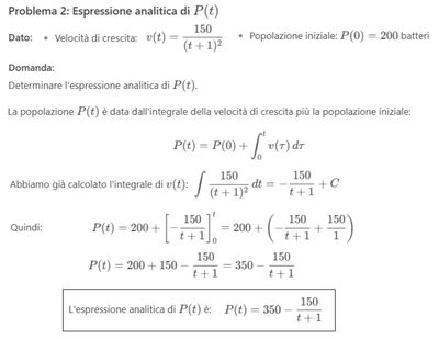 Crescita 2 ceppi di batteri 2