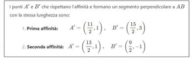 Determinazione dei punti 3