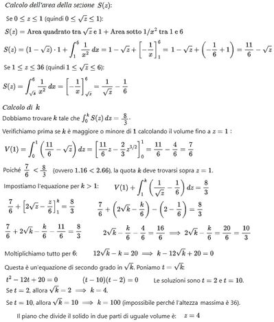 Volume quadrato + sezione iperbolica 2